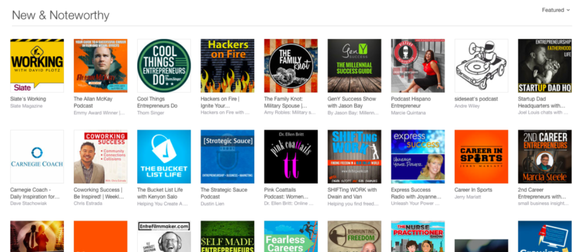 New and Noteworthy