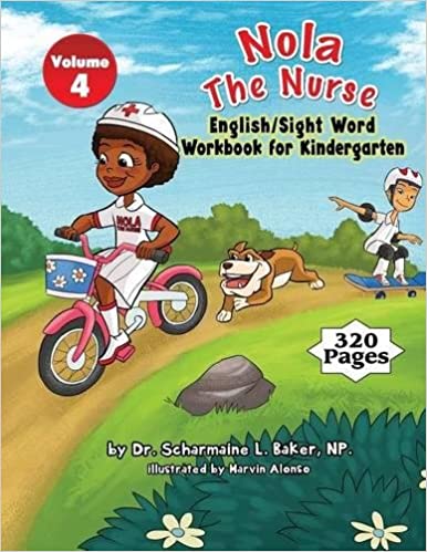 Nola The Nurse® English & Sight Words For Kindergarten Vol. 4